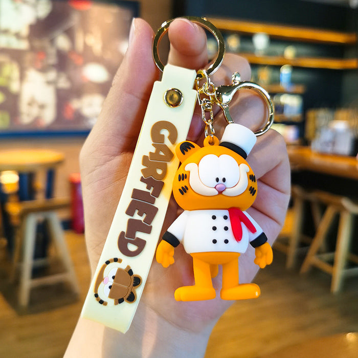 Wholesale Cartoon 3D Doll Rubber Keychain JDC-KC-Tingm038