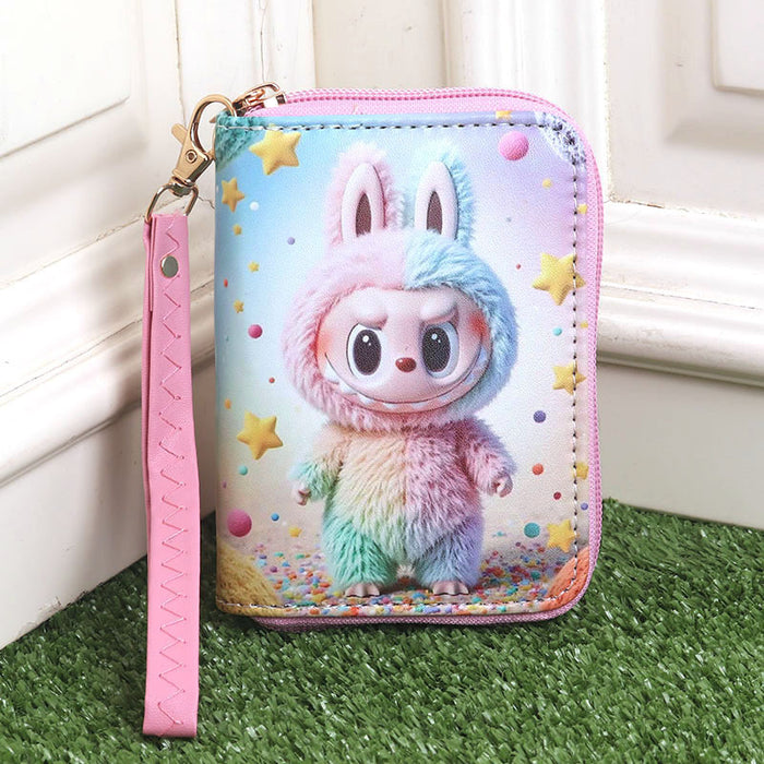 Wholesale Cartoon Animation Surrounding  with Card Storage Bag for Boys and Girls Portable Coin Purse