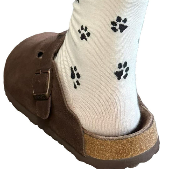 Wholesale Cute Socks, Fashionable Design, Claw Middle Socks, College Style, Versatile Stacking Socks