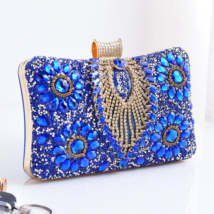 Wholesale Diamond Party Bags Rhinestone Evening Bags Handbags JDC-HB-YiX001