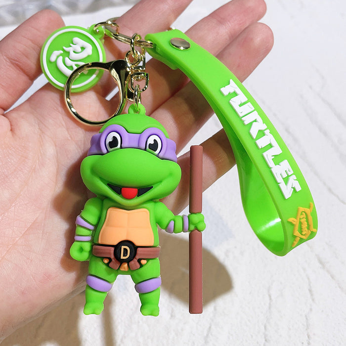 Wholesale Cartoon Silicone Doll Keychain JDC-KC-QiChao056