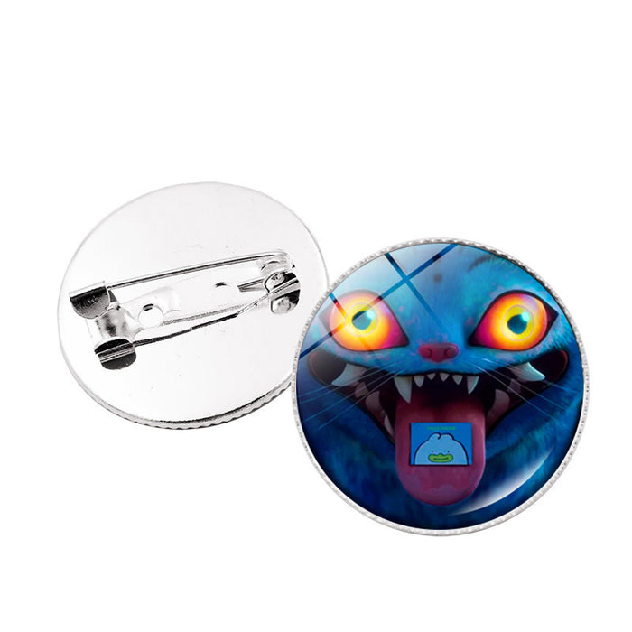 Wholesale Versatile safety pin brooch for bags and clothing accessories