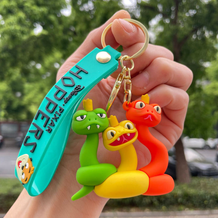 Wholesale Hoppers Cartoon Beaver Small Gift Keychain