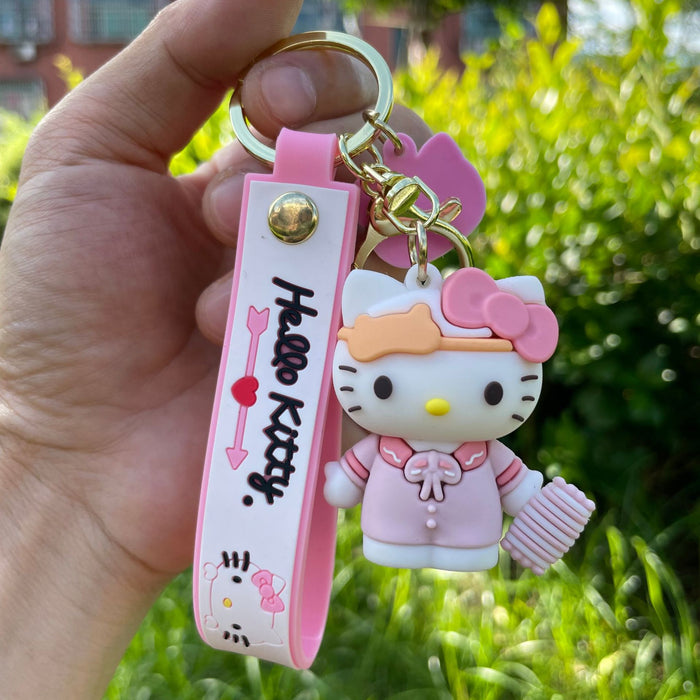 Wholesale Cute cartoon ornament, backpack pendant, car keychain, couple gift wholesale