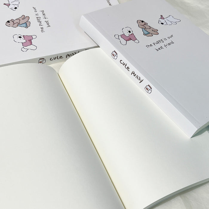 Wholesale Cute Puppy Notebook Thick Durable Notepad Painting Book Student