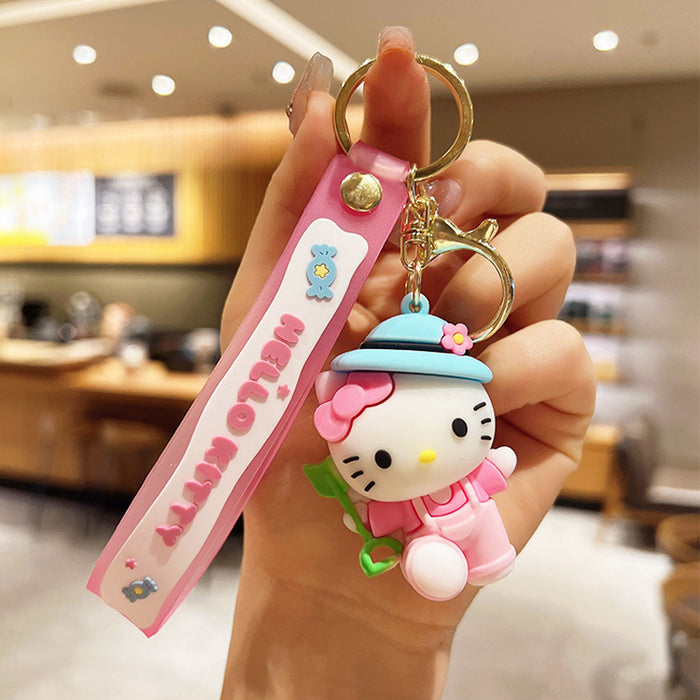 Wholesale Cartoon Doll Silicone Keychain (S) JDC-KC-JuJi006