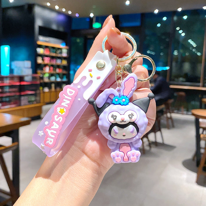 Wholesale Adhesive Cartoon Doll Keychains JDC-KC-Gongz042