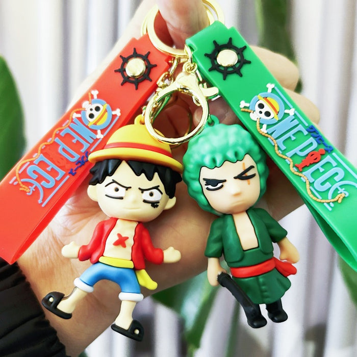 Wholesale PVC Cartoon Doll Keychain JDC-KC-WuYi217