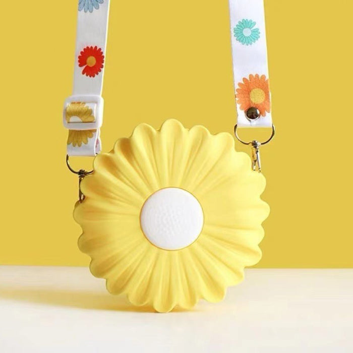 Wholesale Stylish Children' s Silicone Crossbody Coin Purse with Pattern  Accessory