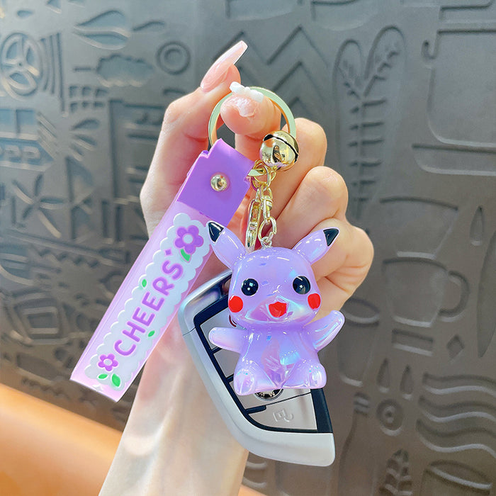 Wholesale Acrylic Glossy Mini Doll Keychain JDC-KC-YanG040