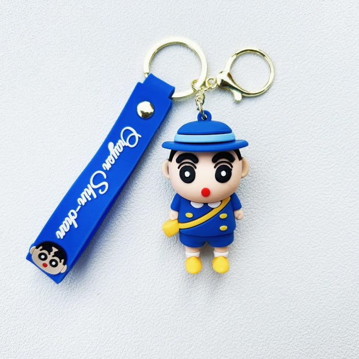 Wholesale PVC Cartoon Doll Keychain JDC-KC-WuYi037