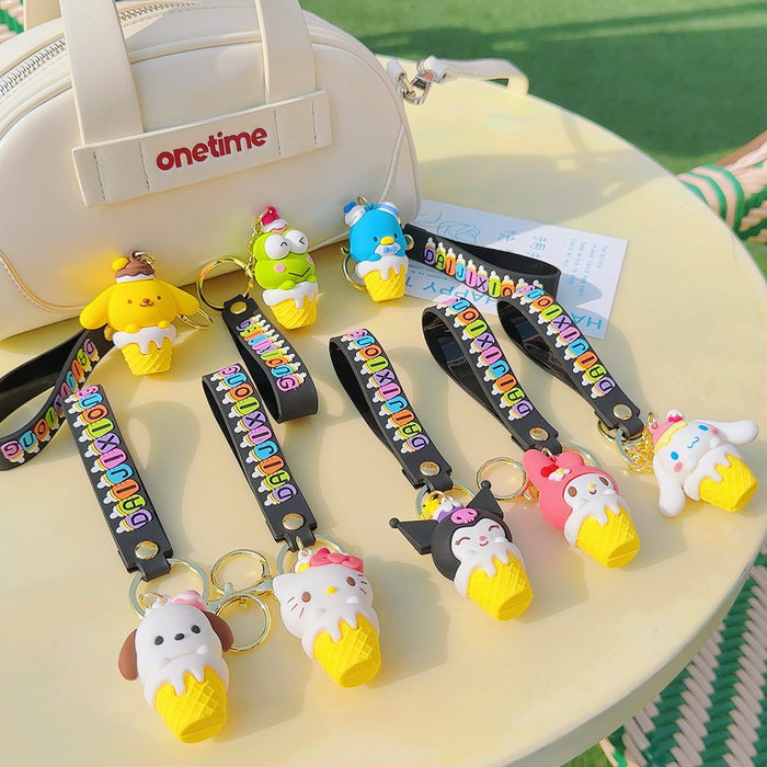 Wholesale Cartoon Ice Cream Keychain (S) JDC-KC-WC009