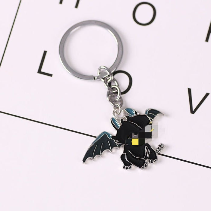 Wholesale Pendant Keychain Couple Pendant Cartoon Valentine's Day Gift JDC-KC-Mengd002