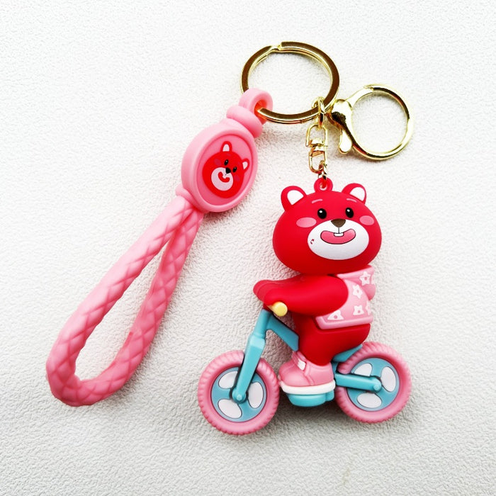 Wholesale PVC Cartoon Doll Keychain JDC-KC-WuYi113