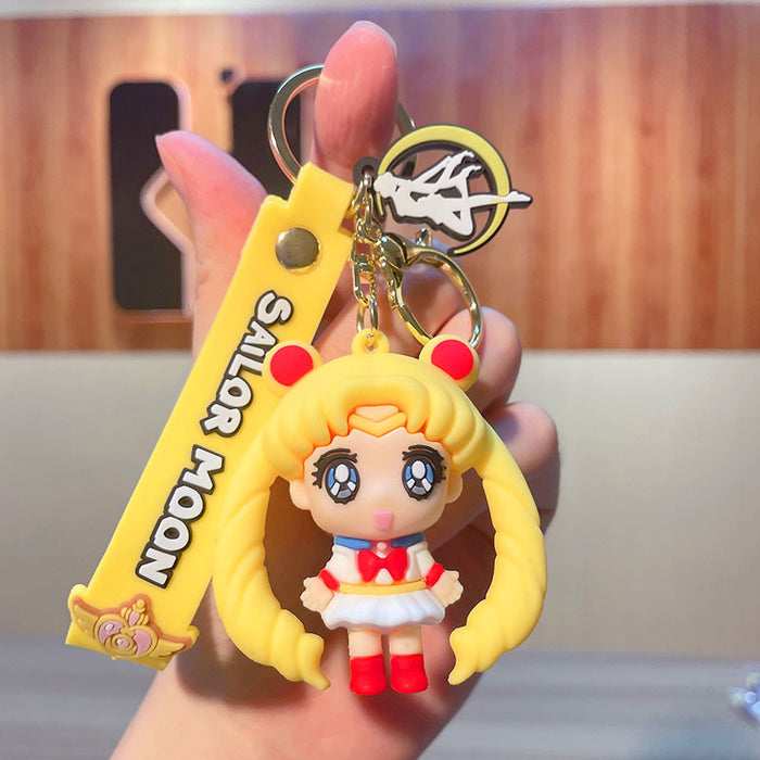 Wholesale Cartoon Doll PVC Keychain JDC-KC-JinG033