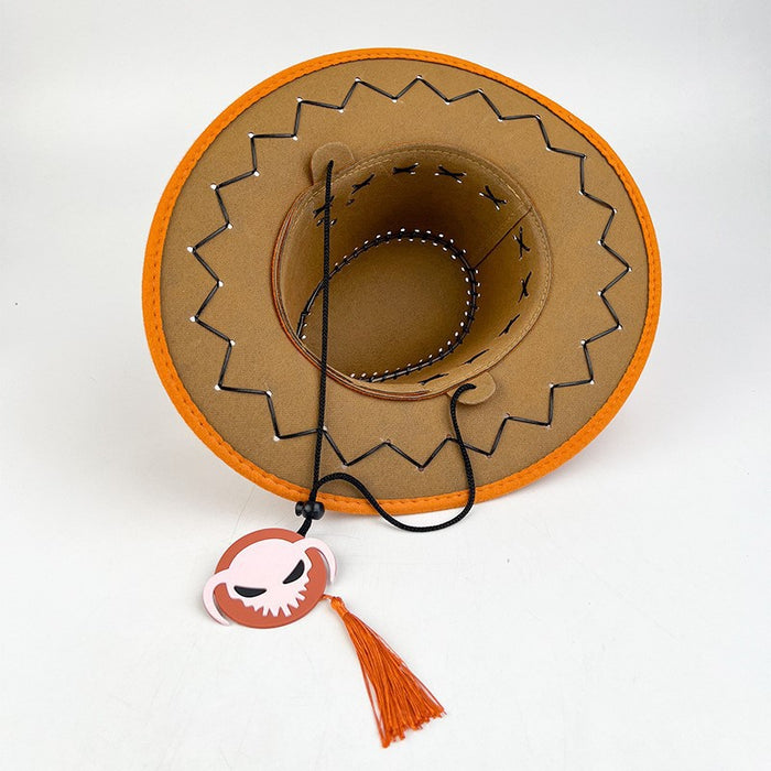 Wholesale Parent-child cowboy hat anime hat cowboy hat stage adult props outdoor fisherman sun hat sun protection street shot