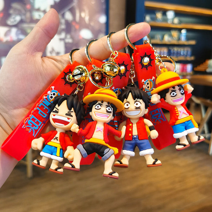 Wholesale Cartoon Doll Rubber Keychain JDC-KC-Tingm011