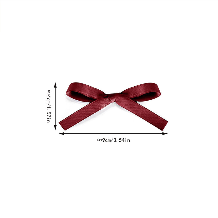 Wholesale 9cm Quality Polyester Cotton Multicolor Ribbon Bow Hairpin Side Clip Ballet Wind Fairy Butterfly Hair Decoration