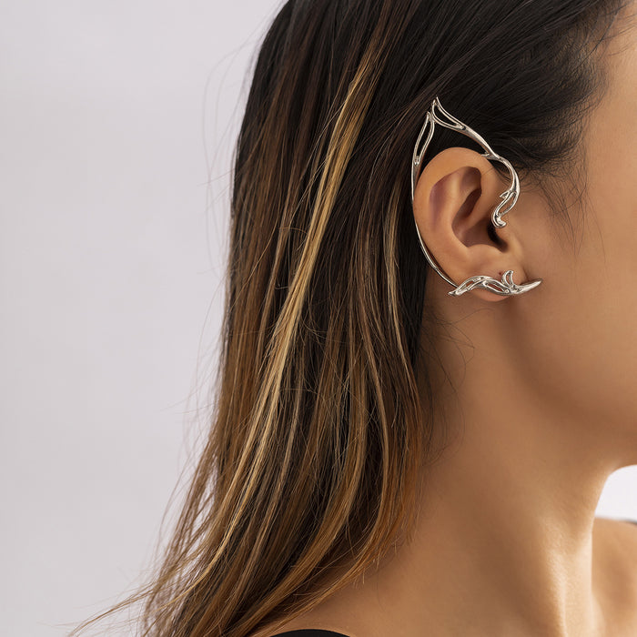 Wholesale Ear stud design, personalized, no ear holes, ear hooks, ear clips, rhinestone ear bone clips