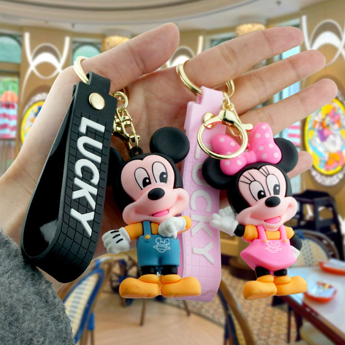 Wholesale Cartoon Silicone Doll Keychain JDC-KC-Yexiang001