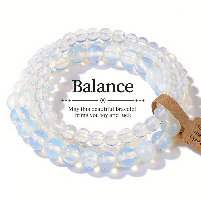 Wholesale Agate Turquoise Beaded Bracelet Retro Colorful Stone Bracelet Jewelry