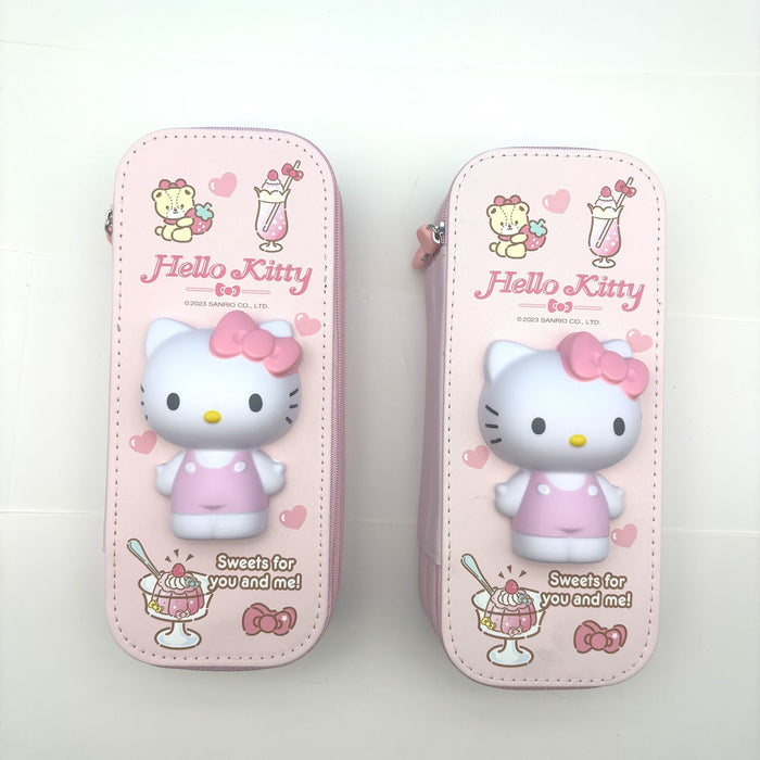 Wholesale New Stress Relief Pencil Case Double-Layer Pen Box