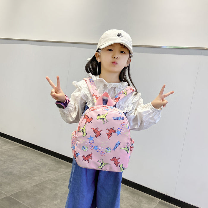 Wholesale Nylon Cute Children's Printed School Bag JDC-BP-YuanDuo070