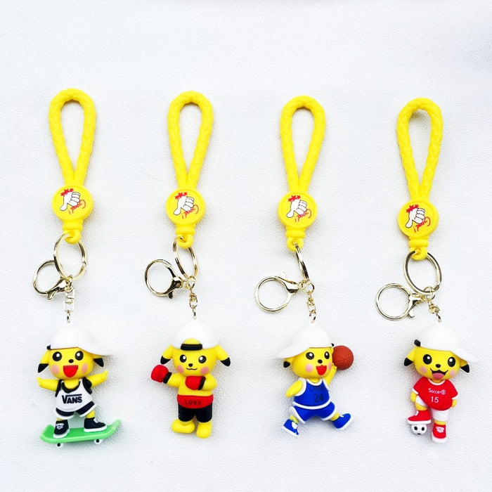 Wholesale PVC Cartoon Doll Keychain JDC-KC-YiChen004