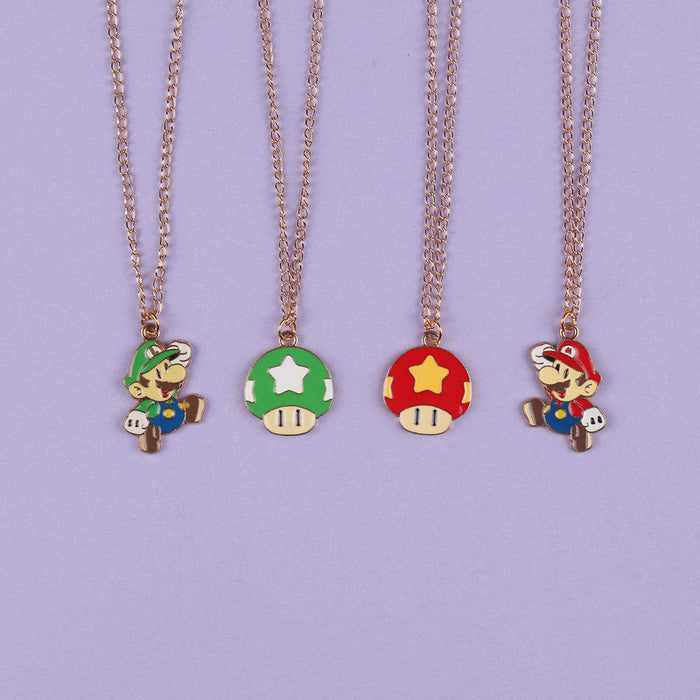 Wholesale Cartoon Alloy Pendant Necklace JDC-NE-FuYu020