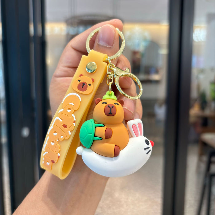 Wholesale  Large Doll Keychain Pendant Keychain Ring Hanging