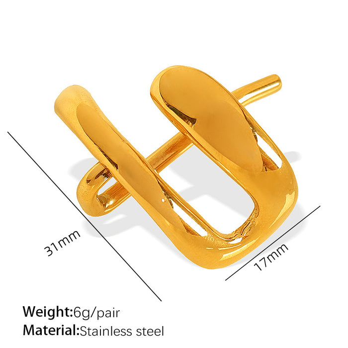 Wholesale Gold Plated Headwear Hairpin Hairpin Niche Sweet Cool Style Pony Tail Hair