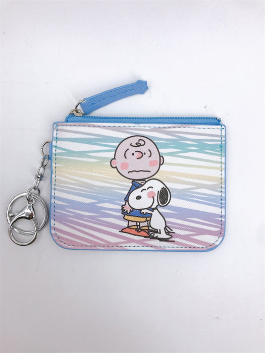 Wholesale PU Cartoon Printing with Key Ring Card Holder Coin Purse JDC-WT-YaLL020