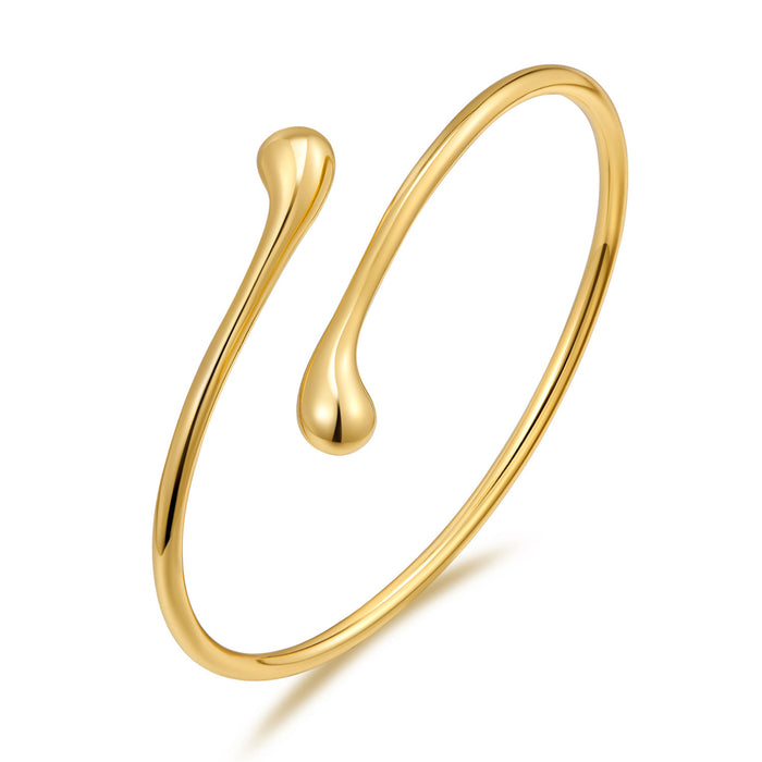 Wholesale Niche European and American style ladies arm ring personality opening adjustable high-end design bracelet Joker jewelry