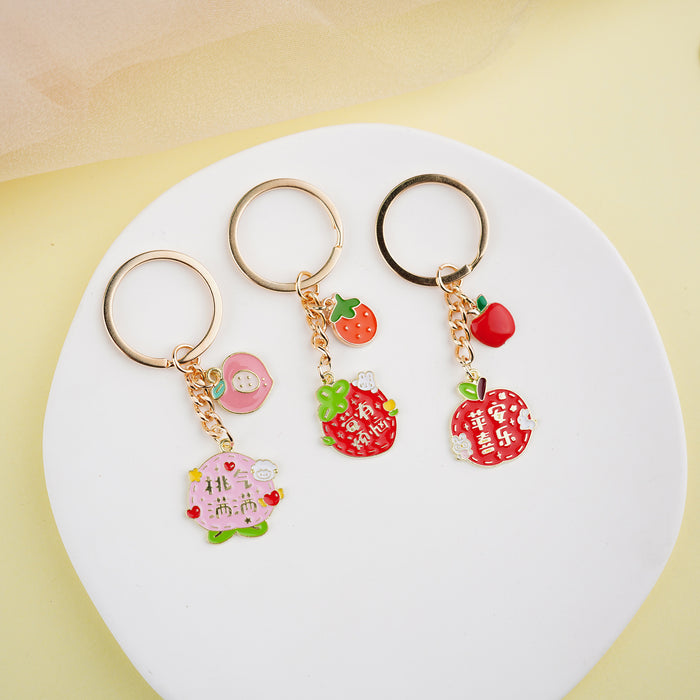 Wholesale  Keychain Pendant  Cute Girl Cartoon Bag  Hanging Ornaments