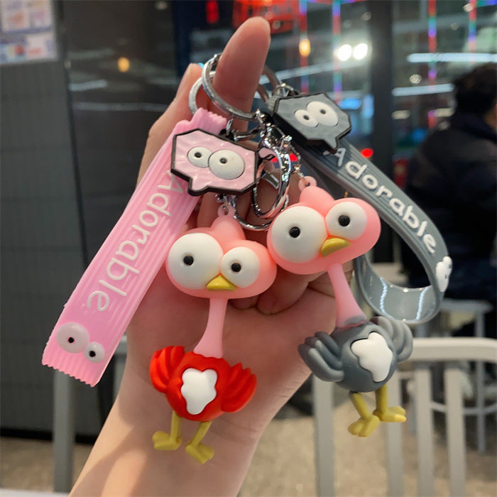 Wholesale Cute Eye-Popping Animal Keychain