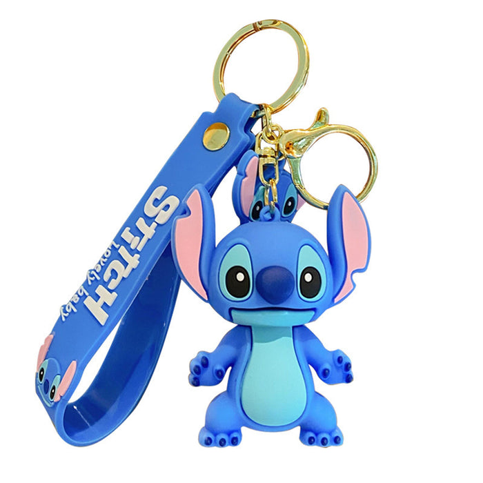 Wholesale Silicone Cartoon Doll Keychain JDC-KC-MingT091