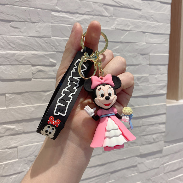 Wholesale PVC Cute Cartoon Keychain JDC-KC-RunX006