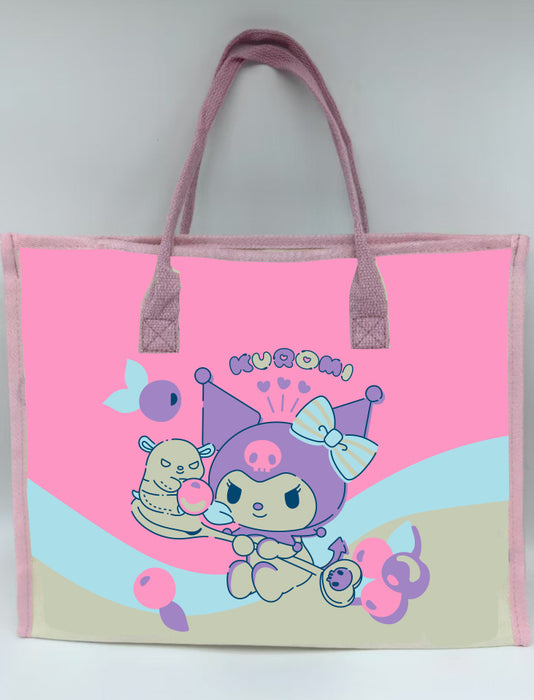 Wholesale Large-capacity cute canvas shoulder bags for students
