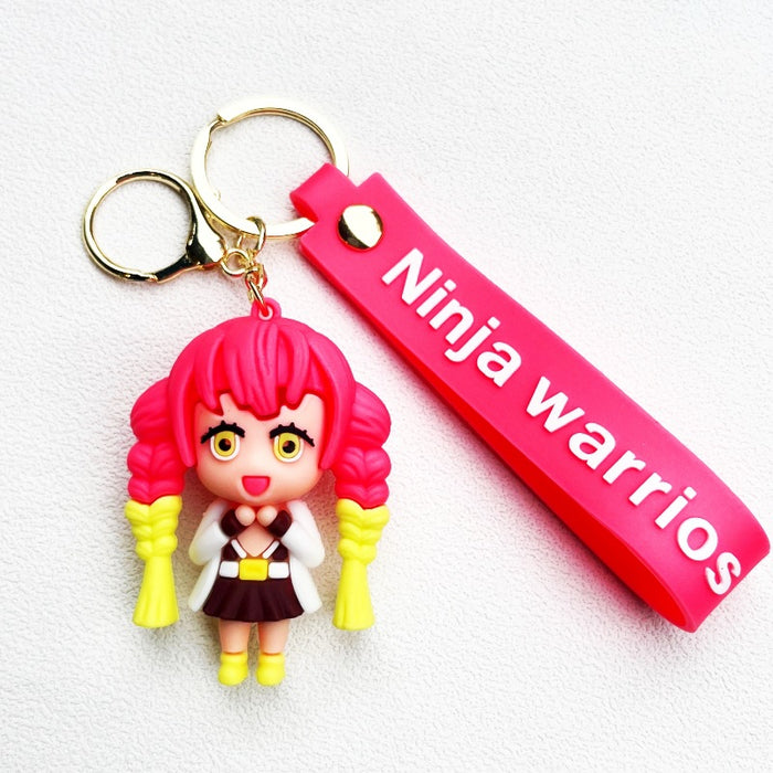 Wholesale PVC cartoon doll Keychain JDC-KC-WuYi092