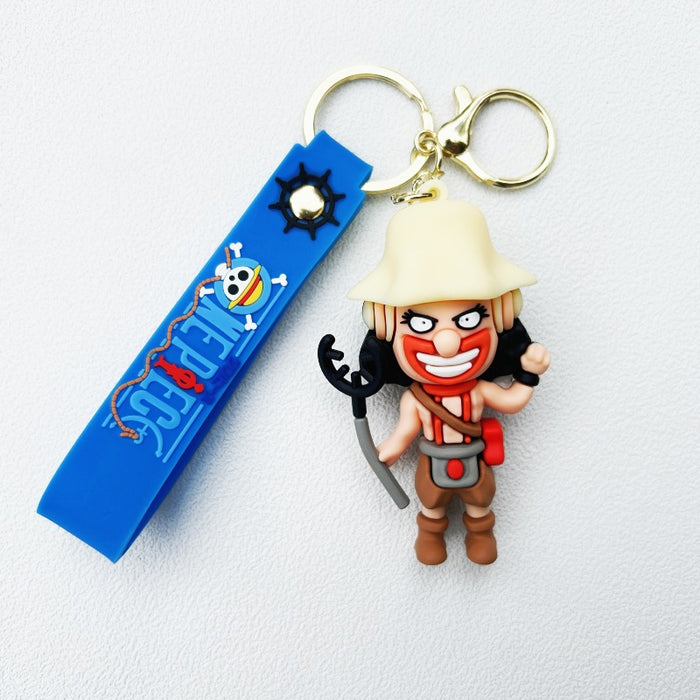 Wholesale PVC Cartoon Doll Keychain JDC-KC-WuYi217