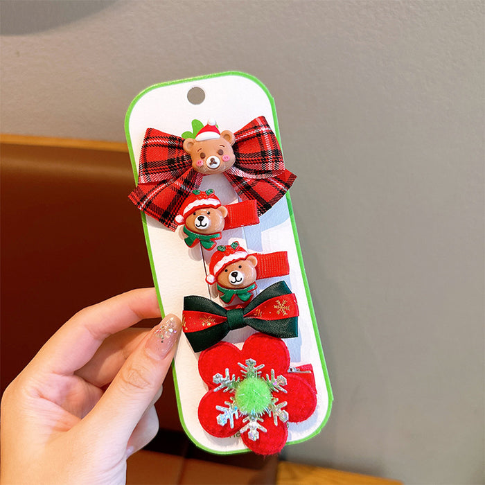 Wholesale Children' s Christmas Hair Clips
