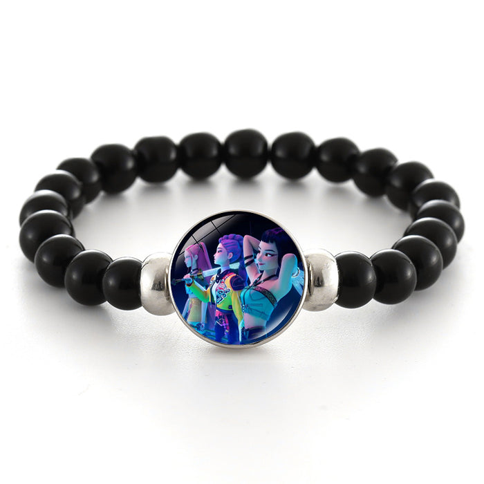 Wholesale KPOP Couple leather braided bracelet