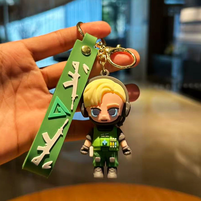 Wholesale Dragon peripheral large figurine keychain