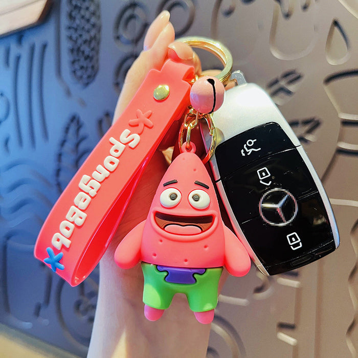 Wholesale PVC Cartoon Doll Keychain JDC-KC-HangLi001