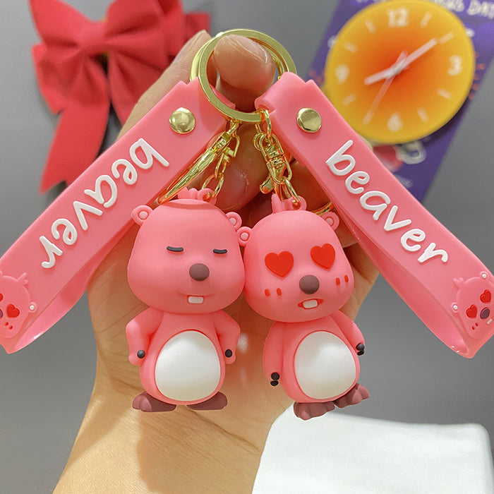 Wholesale PVC cartoon doll Keychain JDC-KC-WuYi097