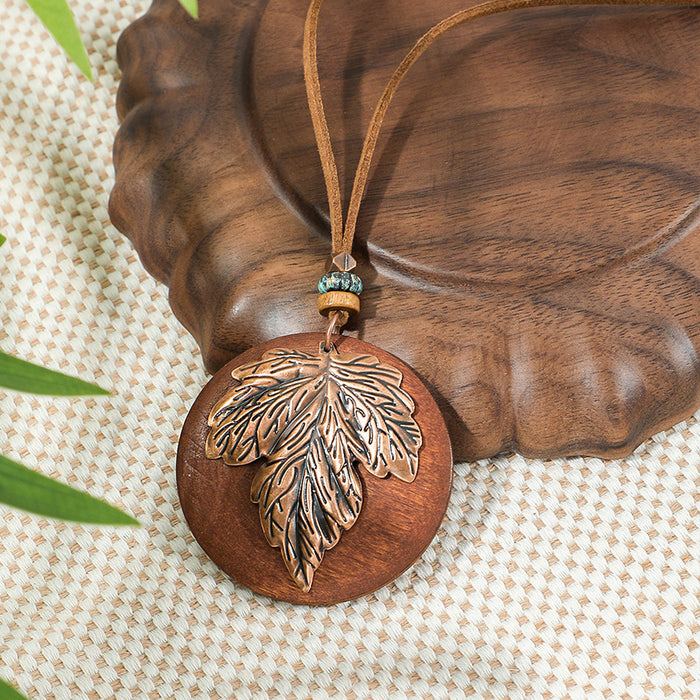 Wholesale Retro Boho Dreamcatcher Hollow Earrings and Necklace Set Fashion Jewelry MOQ≥2