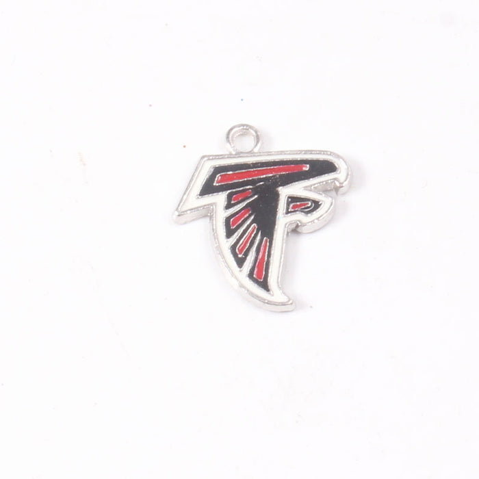 Wholesale Sports Football Drop Oil Team Pendant Mixed logo Drop Oil Sports Series Pendant