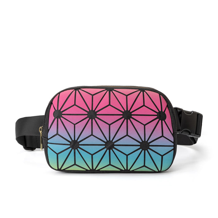 Wholesale Outdoor Sports Crossbody Bag Mobile Phone Bag Nylon Running Fitness Bag Spot Lulu Same Style Waist Bag