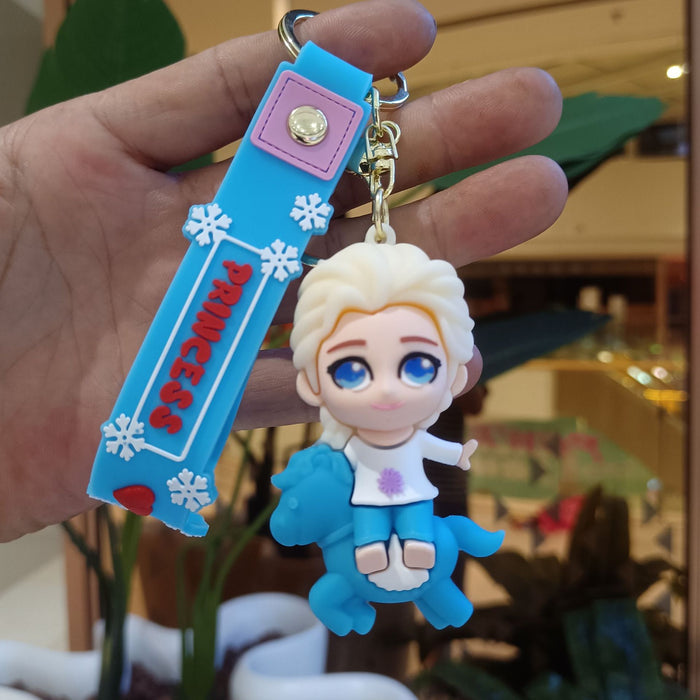 Wholesale PVC Cartoon Doll Keychain JDC-KC-KuangK013