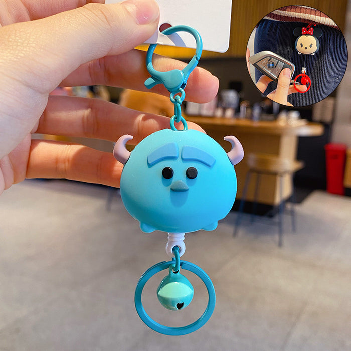 Wholesale Silicone Cartoon Doll Keychain JDC-KC-YY095